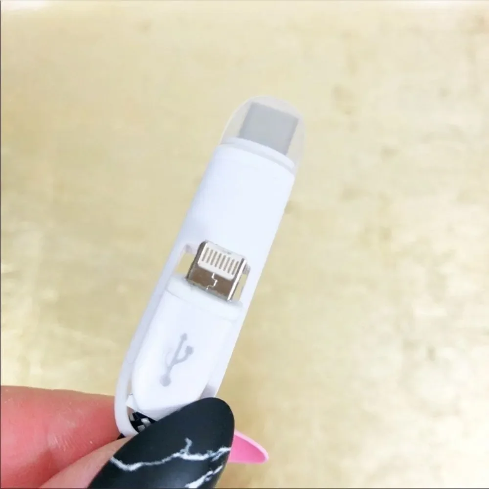 🔥 3 in 1 USB Charging Cords lightening, micro USB and type c